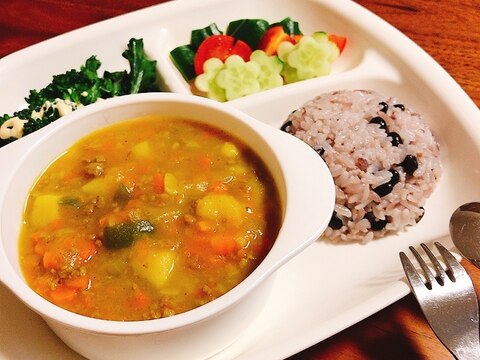 離乳食を終えた1歳児からのカレー